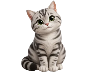 American Shorthair dal mantello corto