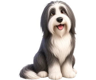 Bearded Collie on Wefido