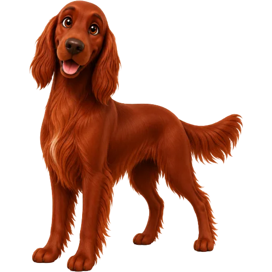Irish Setter on Wefido