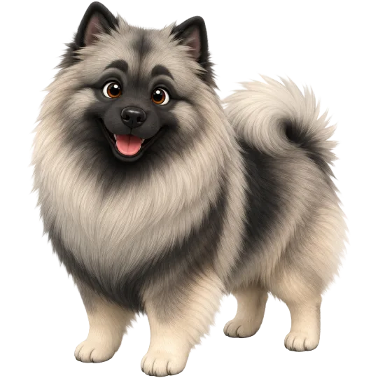 Keeshond su Wefido