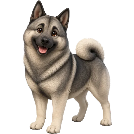 Norwegian Elkhound su Wefido